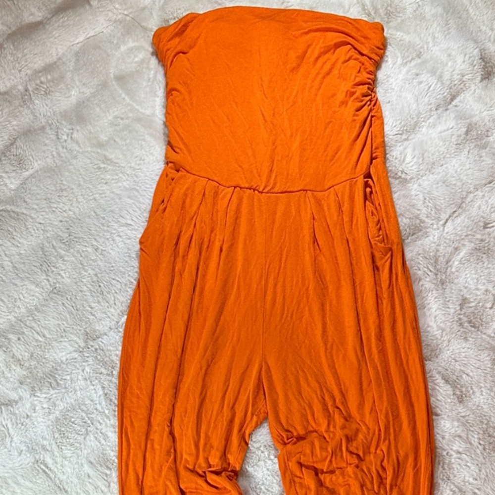 Heart & Hips Orange Jumpsuit